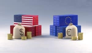 comercial war and Trump EU tariffs 2025