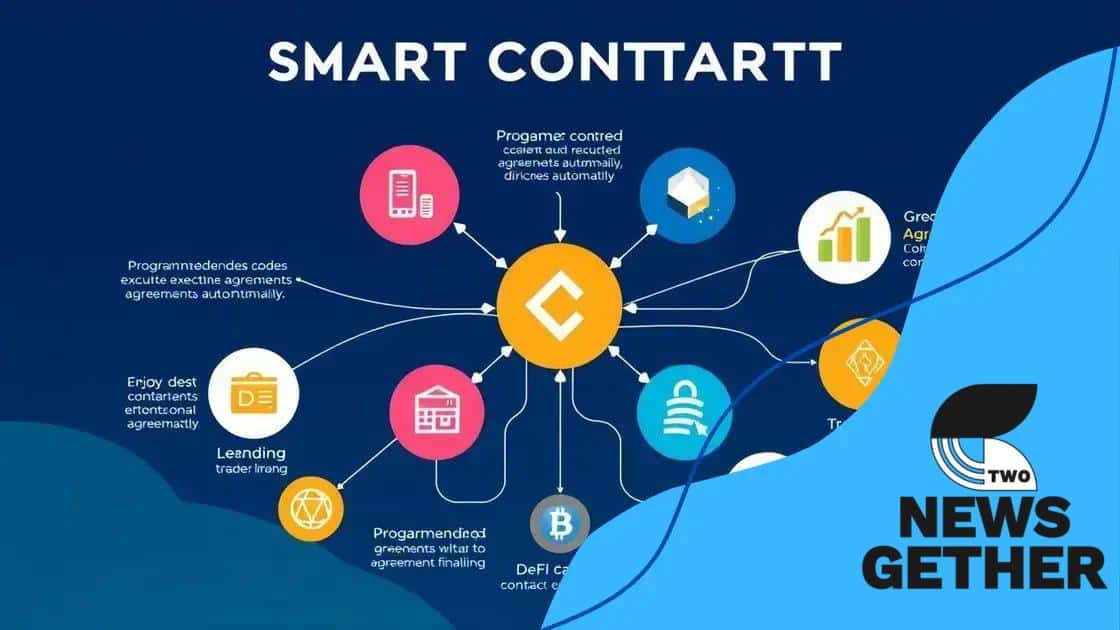 The role of smart contracts in DeFi