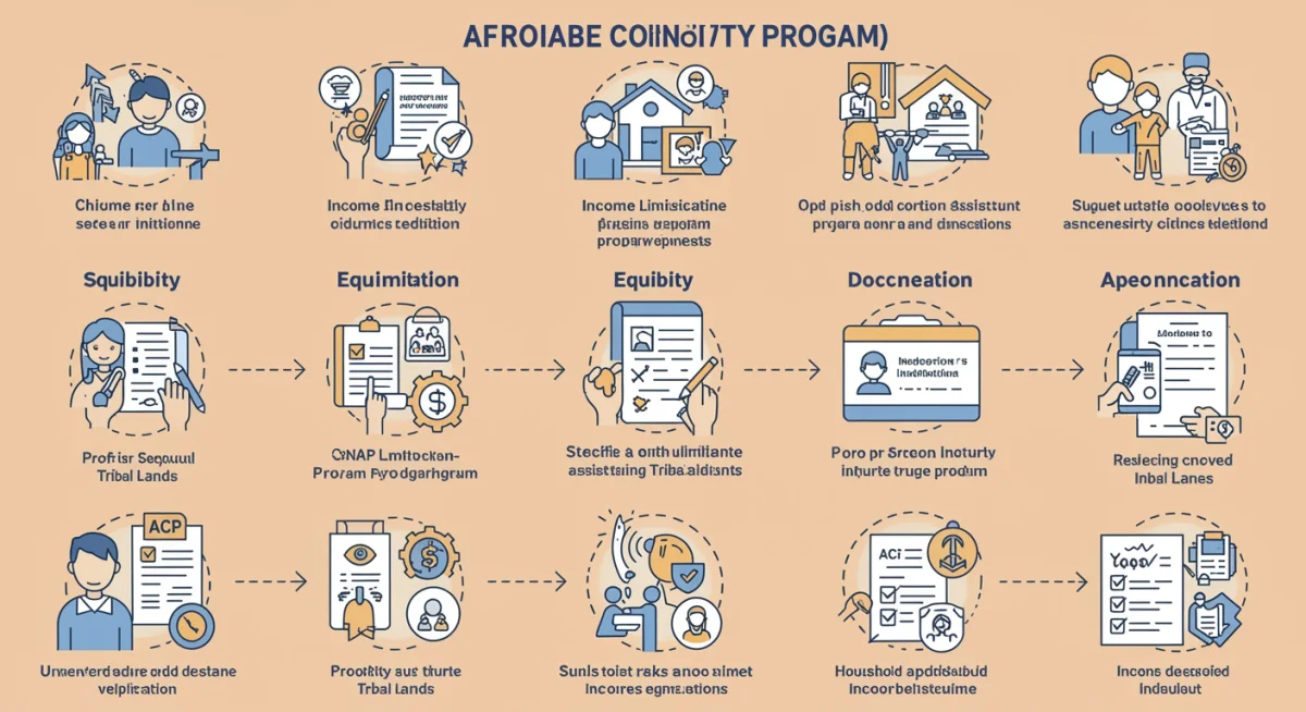 Infographic detailing ACP application process and eligibility