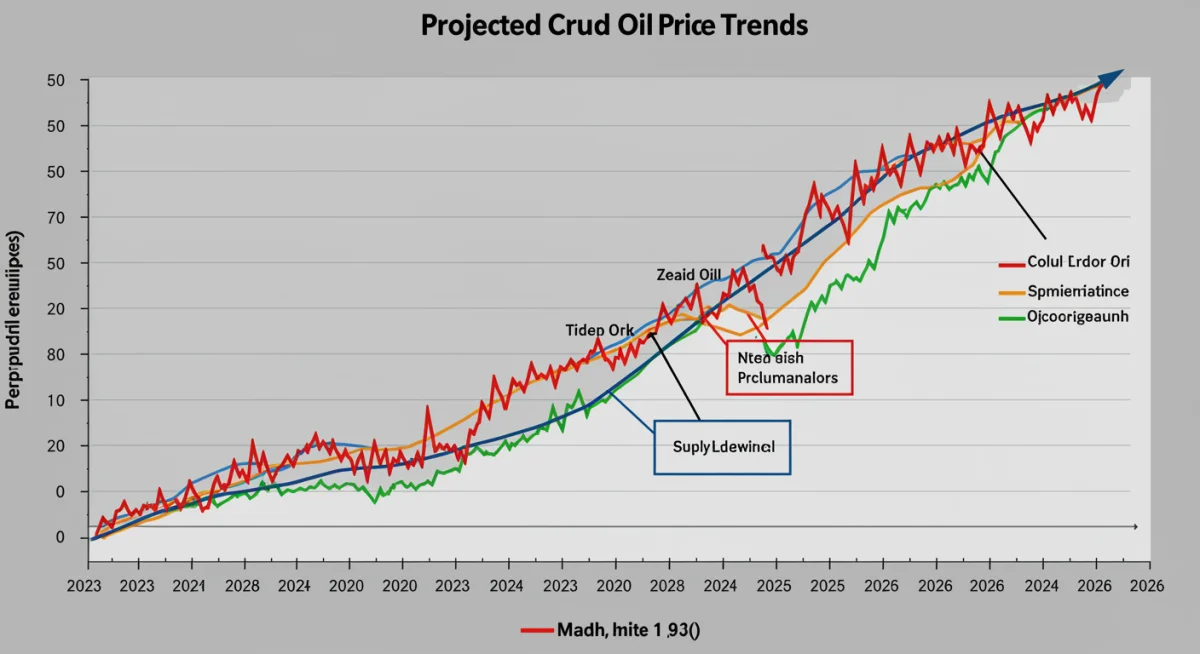 Projected crude oil price trends and geopolitical influences 2023-2026