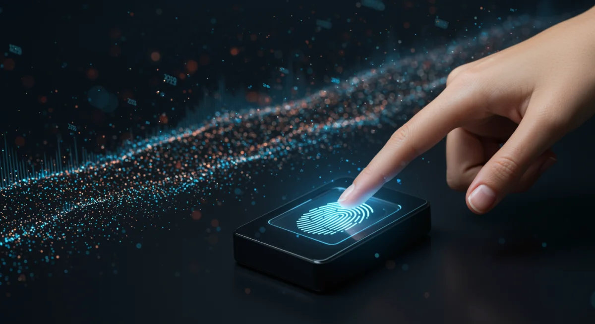 Fingerprint authentication on a modern biometric scanner for secure access