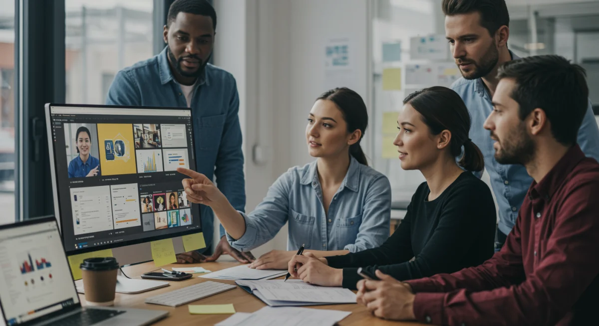 US marketers collaborating with AI-generated content for refinement