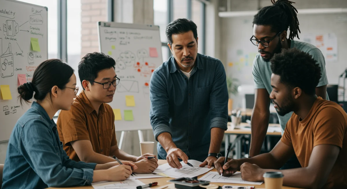 Team designing modular and repairable tech products