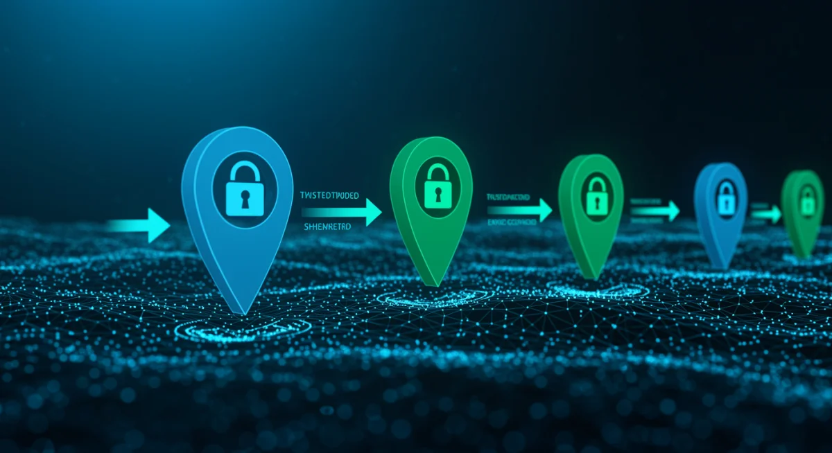 Data flow through secure cybersecurity mesh checkpoints.